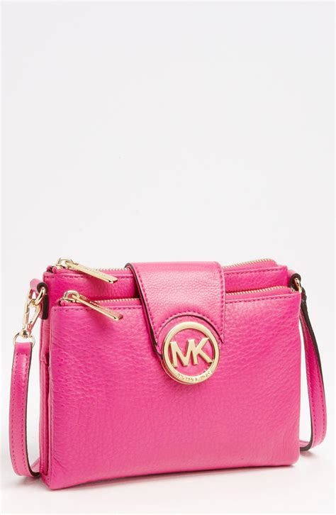 michael kors pink crossbody bag|michael kors pink tote bag.